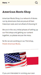 Mobile Screenshot of americanrootsshop.com